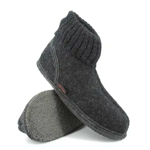 Filzstiefel Kitz-Pichler Hüttenschuh Ötz aus Mulesing-freier Schafwolle