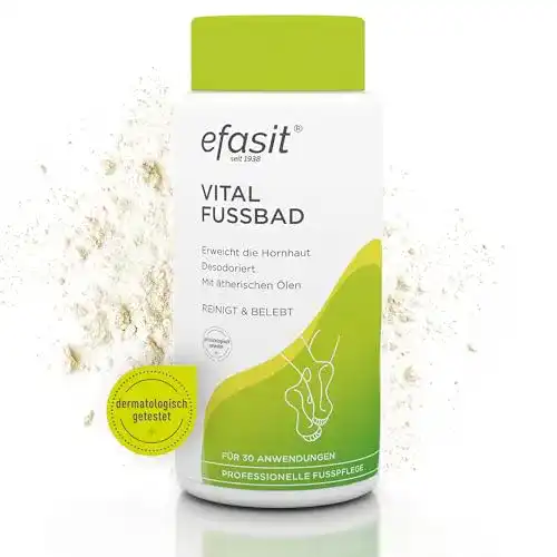 Efasit Vital Fußbad Fußbadesalz 400g für basische Fußpflege