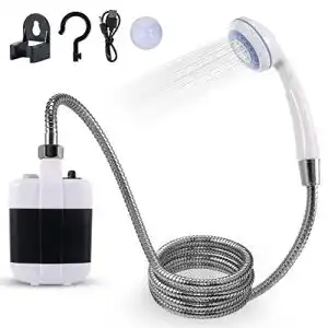 Campingdusche mit Pumpe Begonia – Tragbare Duschlösung für Camping und Reisen