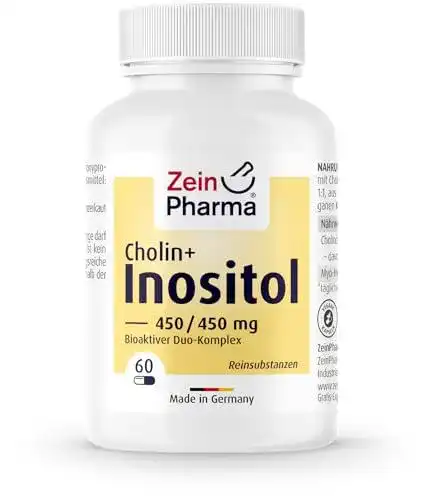 Inositol Zeinpharma Cholin Kapseln 450/450 mg, 60 Stück