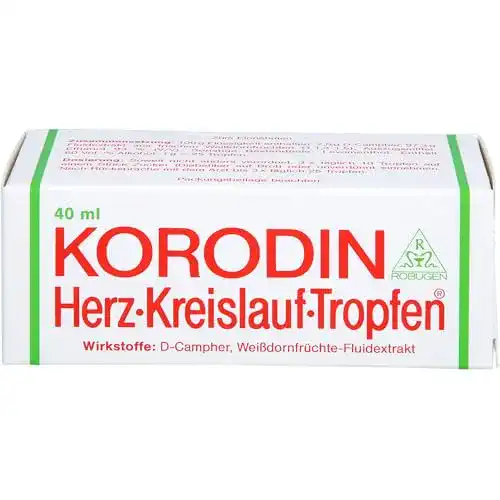 Weißdornpräparate von Robugen GmbH – Korodin Tropfen 40 ml