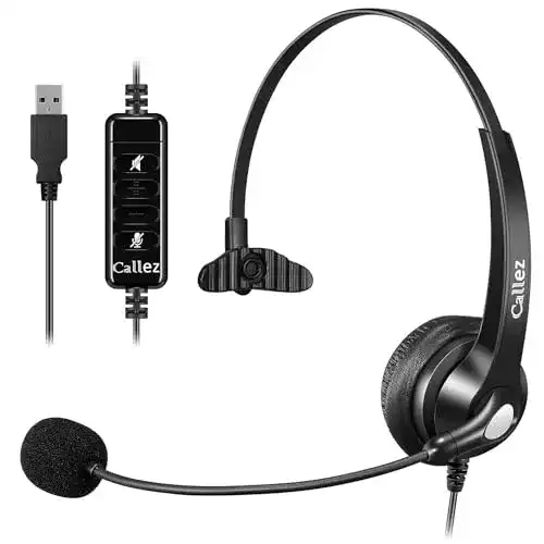 Mono-Headset Callez USB Headset für PC und Business-Anwendungen