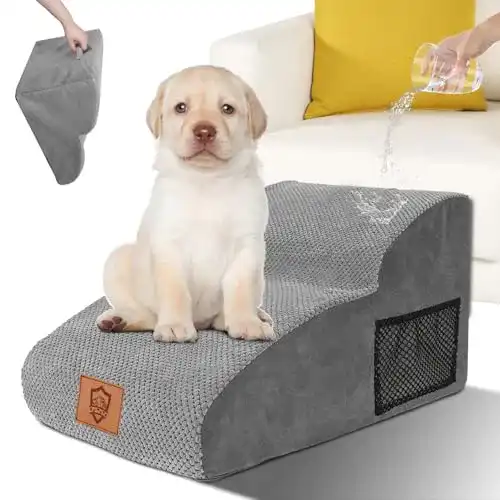 Hundetreppe Zvonema aus Schaumstoff für Hunde und Katzen