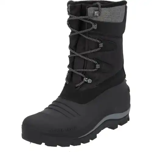 Winterstiefel Herren CMP Nietos Schnee Boots in Schwarz, Größe 43 EU
