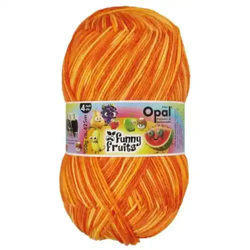 Opal Wolle Funny Fruits 11414 (425m) 4-lagig für Socken und mehr