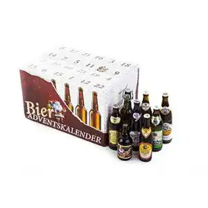 Bier Adventskalender Bayerisches Bier – 24 Flaschen (6,0% vol.)