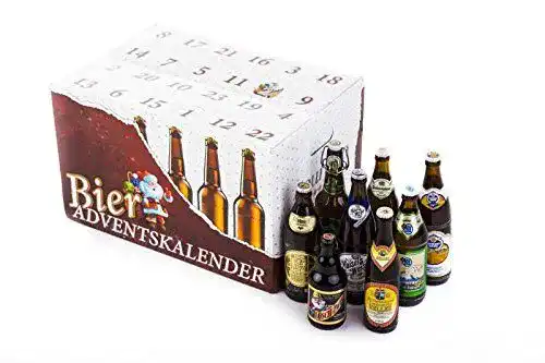 Bier Adventskalender Bayerisches Bier – 24 Flaschen (6,0% vol.)