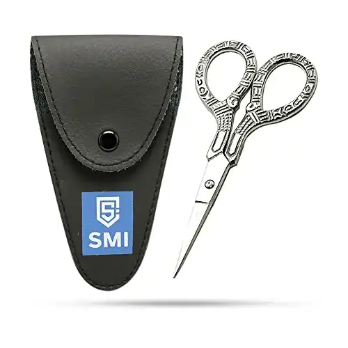 Stickschere SMI Vintage Nähschere und Fadenschere im Vergleich