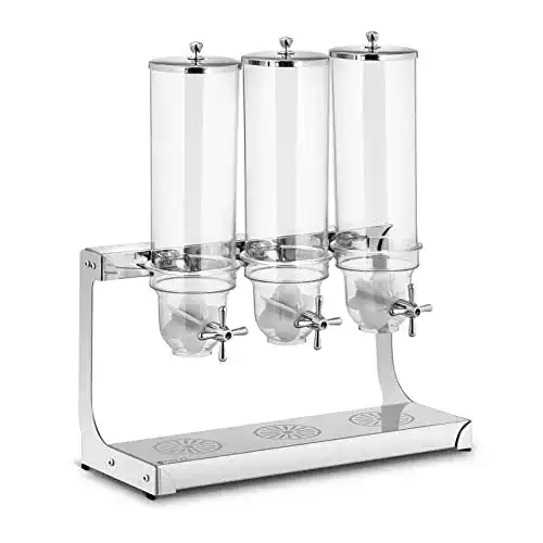 Müslispender Royal Catering RCCS-3.5LSS3 mit 3 Behältern à 3,5 Litern