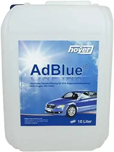 AdBlue Hoyer 2 x 10 Liter Kanister mit Ausgießer für Diesel Fahrzeuge