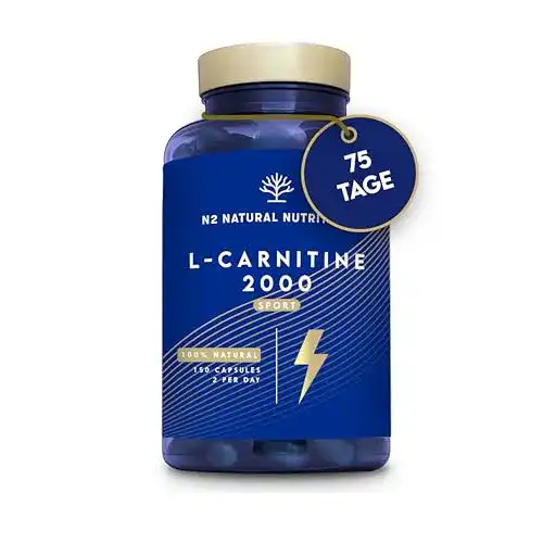 L-Carnitin Kapseln von N2 Natural Nutrition, hochdosiert