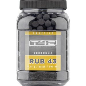 Gummigeschosse Umarex T4E Paintball Kugeln Practice RUB 43 Munition