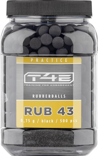 Gummigeschosse Umarex T4E Paintball Kugeln Practice RUB 43 Munition