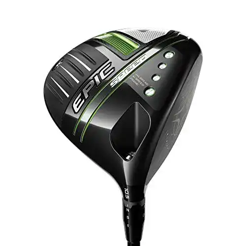 Callaway Herren Epic Speed Golfschläger mit Schlägerhaube, Schwarz, One Size