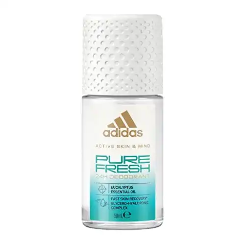 Deo-Roller Damen adidas Pure Fresh Roll-On mit Eukalyptusöl, 50 ml