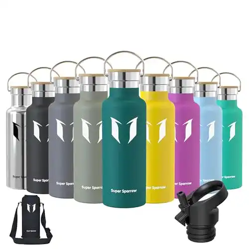 Trinkflasche für kohlensäurehaltige Getränke von Super Sparrow