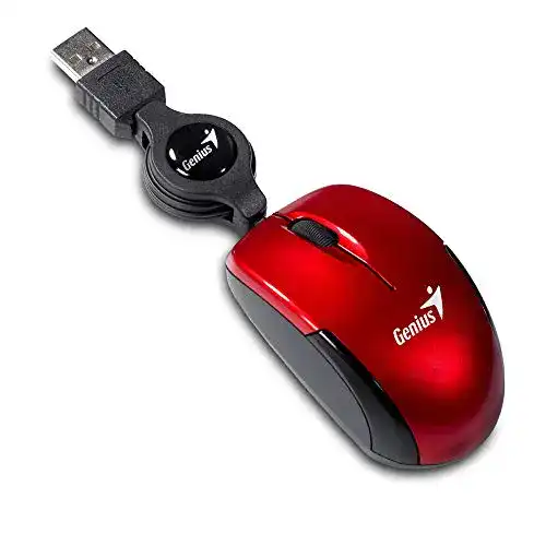Genius Micro Traveller Ruby USB Notebook Maus