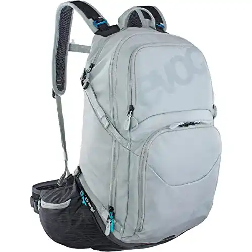 Evoc Explorer Pro 30L Fahrradrucksack in Silber/Grau