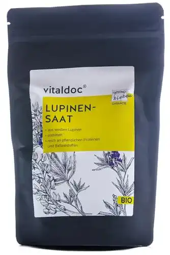Lupinen-Samen Gesund & Leben, weiße Lupinen 350g (bio, roh, vegan)