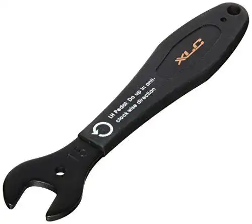 Pedalschlüssel XLC in Schwarz, 15x4x4 cm für Fahrradpedale