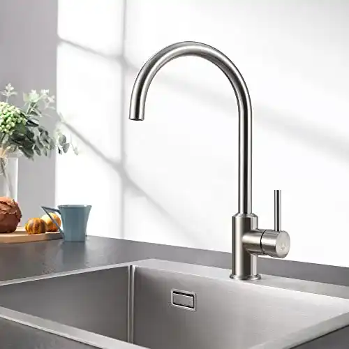 Spültischarmatur CECIPA Küchenarmatur aus Edelstahl SUS304