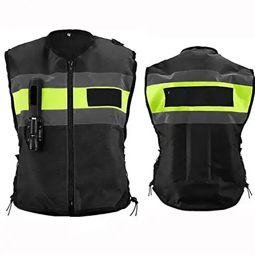 Airbag-Weste für Motorradfahrer mit verstellbaren Ellbogen