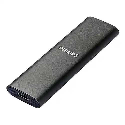 Philips Externe Portable SSD 250GB – Ultra Slim und Schnell