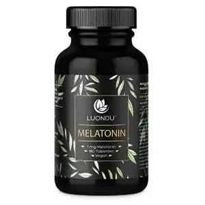 Melatonin Tabletten Luondu – 180 Tabletten mit 1 mg Melatonin