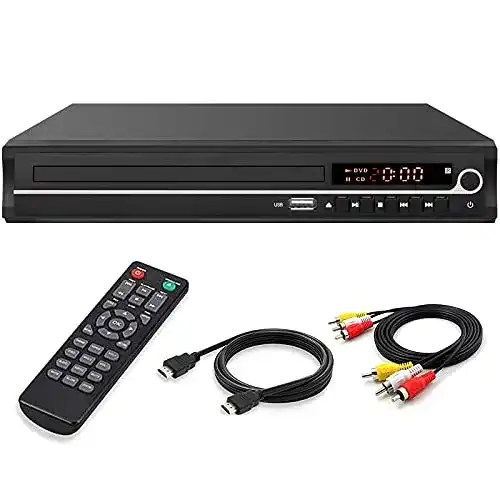 DVD-Player VATI für Smart-TV mit 1080P Full HD Unterstützung