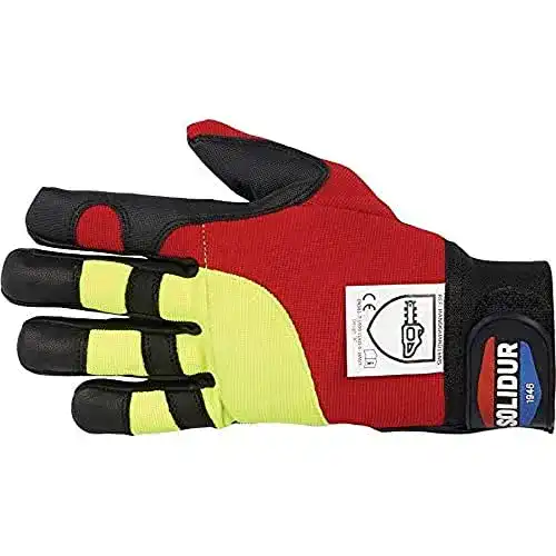 Schnittschutzhandschuh Solidur GA04 für Kettensägen
