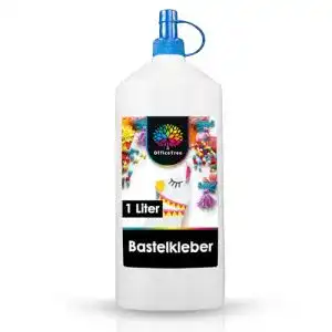 Bastelkleber OfficeTree 1 Liter Flüssigkleber ohne Lösungsmittel
