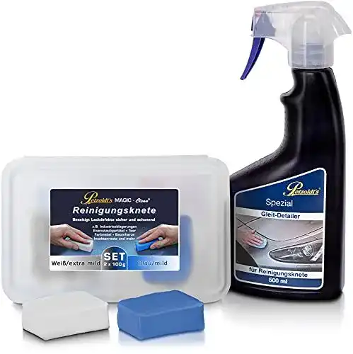 Reinigungsknete Petzoldt’s Gleit-Detailer Set für effektive Lackreinigung