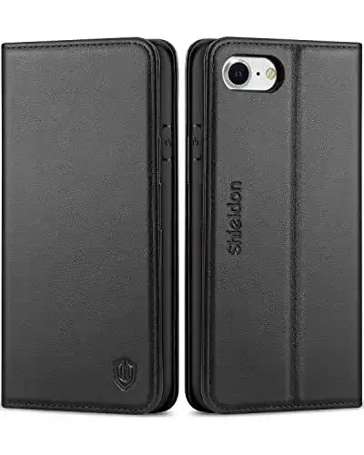 SHIELDON Hülle für iPhone SE 2022 5G und iPhone 8 Schutz und Funktionalität