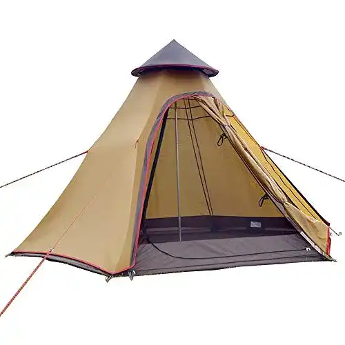 Wasserdichtes Tipi Zelt für Familien und Outdoor-Aktivitäten
