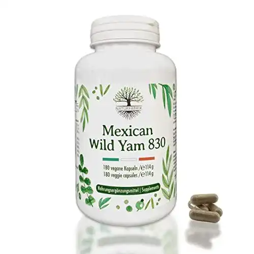 Yamswurzel-Kapseln NaturFabrik Mexican Wild Yam 830 mg