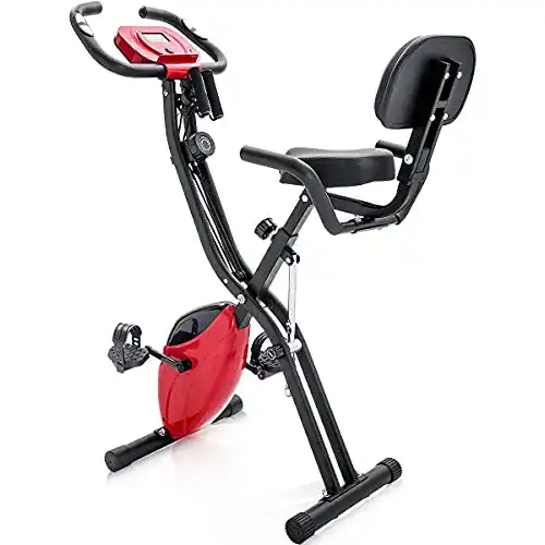 Klappbarer Heimtrainer von Merax Faltbares Fitnessbike