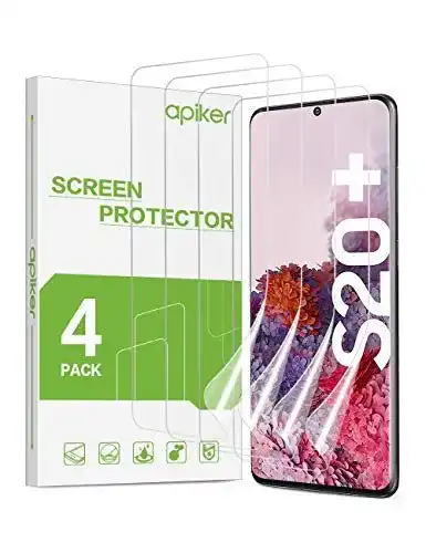 Samsung Galaxy S20 Plus Panzerglas Apiker 4 Stück TPU Schutzfolie