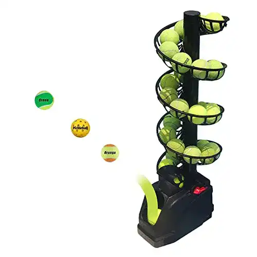Tennisballmaschine Hzexun – Tragbare Ballmaschine für Tennis