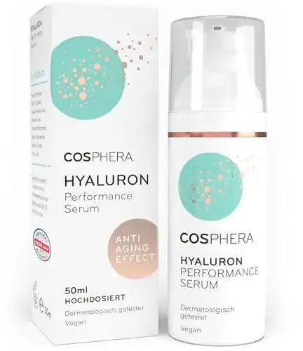 Retinol-Serum Cosphera Hyaluron Serum hochdosiert 50ml vegan