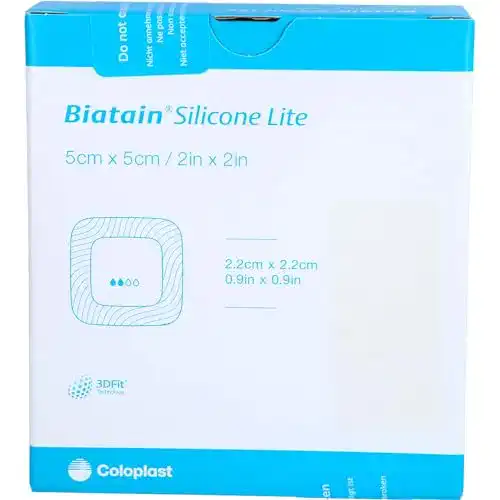 Dekubitus Pflaster Biatain Silicone Lite von Coloplast