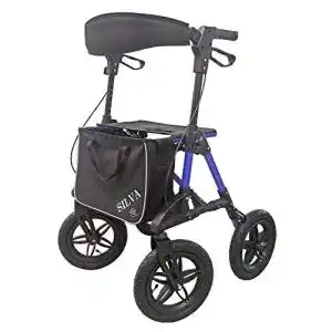 Rollator mit Luftbereifung von Trendmobil SILVA, faltbar und leicht