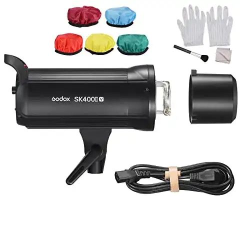Godox SK400II-V Studioblitz mit 400 Ws und 2,4 G Wireless X-System