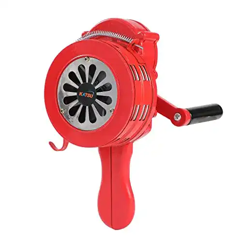 Handkurbel-Sirene Katsu Tools Tragbare manuelle Sicherheitsalarm