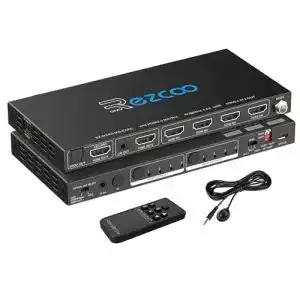 HDMI Matrix 4 in 2 Ausgänge 4K 60Hz mit ARC und HDR Unterstützung