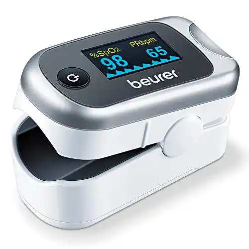 Pulsoximeter Bluetooth Beurer PO 40 zur Messung von Sauerstoffsättigung und Puls
