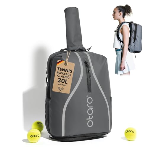 Tennisrucksack Otaro Classic 32L in Grau für Herren und Damen