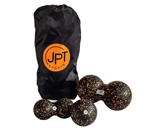Faszienball JPTsports ® Set inkl. eBook & Tragetasche