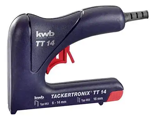 Elektro Nageltacker KWB Tackertronix TT 14 für Bastel- und Polsterarbeiten