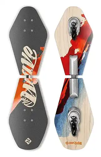 Waveboard Schildkröt Streetsurfing aus Holz für Street Surfing