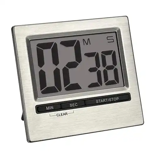 Digitaler Kurzzeitwecker TFA Dostmann Elektronischer Timer mit Memory-Funktion